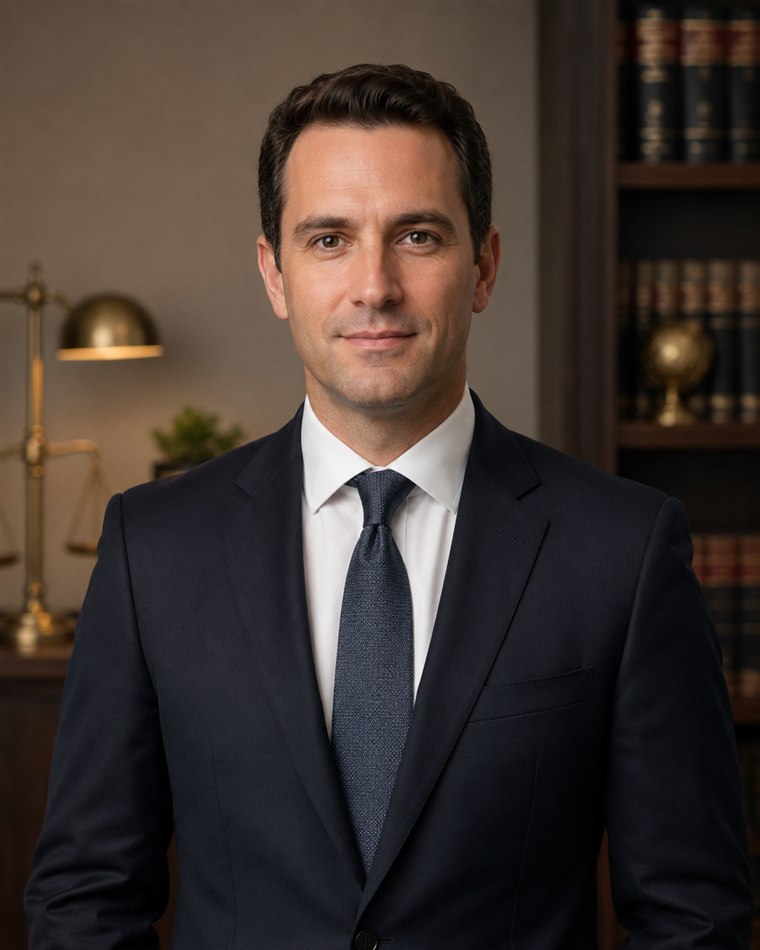 Portrait of Nathan Marlowe, director at Marlowe & Vance Attorneys.